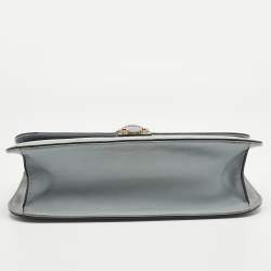 Pre Owned حقيبة كتف فالنتينو غلام لوك جلد أزرق فاتح متوسطة