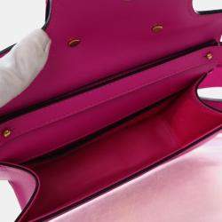 Pre Owned Valentino Small Calfskin Loco Crossbody Bag