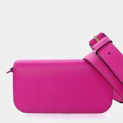 Pre Owned Valentino Small Calfskin Loco Crossbody Bag