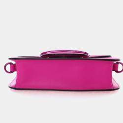 Pre Owned Valentino Small Calfskin Loco Crossbody Bag