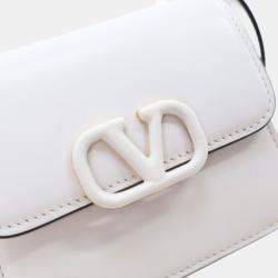 Pre Owned Valentino Micro Calfskin VSling Flap Bag