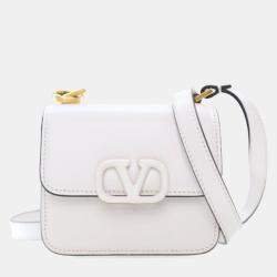 Pre Owned Valentino Micro Calfskin VSling Flap Bag