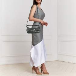 Pre Owned Valentino x Porter Dark Green Nylon Loco Shoulder Bag