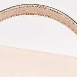 Pre Owned حقيبة فالنتينو ألكوف روكستد جلد وردي صغيرة بمقبض علوي