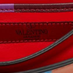 Pre Owned حقيبة كتف فالنتينو سلسلة فا فا فوم جلد متعددة الألوان