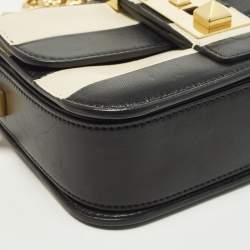 مملوكة مسبقًا حقيبة كتف فالنتينو بي- روكستد باترفلاي دنيم زرقاء