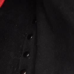 مملوكة مسبقًا حقيبة كتف فالنتينو سلسلة سبايك روكستد صغير جلد لامعة مبطنة خضراء