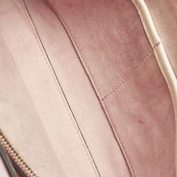 Pre Owned Valentino Rockstud Kimono 1997 Pink Leather Top Handle Bag