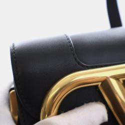 Pre Owned Valentino Small Calfskin Loco Shoulder Bag