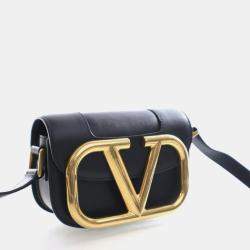 Pre Owned Valentino Small Calfskin Loco Shoulder Bag