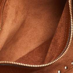 مملوكة مسبقًا حقيبة يد فالنتينو جلد بني متوسط روكستد ترابيز