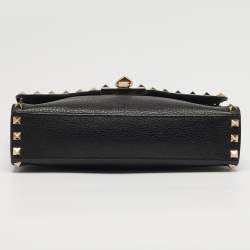 Pre Owned حقيبة كروس فاب فالن*تينو جلد زرقاء روكستد