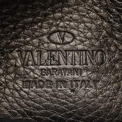 Pre Owned حقيبة كروس فاب فالن*تينو جلد زرقاء روكستد