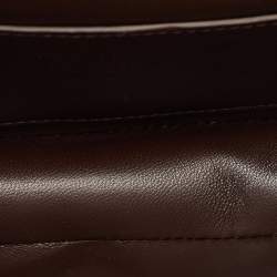 مملوكة مسبقًا حقيبة كتف فالنتينو فلوجو تويله أيقونوغراف قماش و جلد بيج/بني