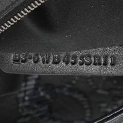 Pre Owned Valentino Bow Black Leather, Nylon and Straw Hobo