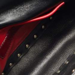 Pre Owned Valentino Rockstud Spike Chain Small Gold Quilted Leather Shoulder Bag