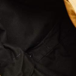 مملوكة مسبقًا Valentino Nuage Bow Metallic Gold Leather Oversized Hobo