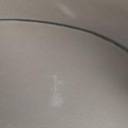 Pre Owned Valentino Roman Stud Silver Crochet Shoulder Bag