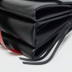 مملوكة مسبقًا Valentino x Undercover VRing Black Leather Top Handle Bag