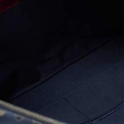 Pre Owned Valentino Rockstud Black Leather Wristlet Clutch