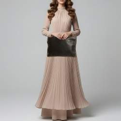 Pre Owned Valentino Rockstud Black Leather Wristlet Clutch