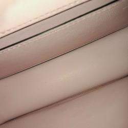 Pre Owned حقيبة كتف فالنتينو روكو شعار V جلد بنفسجي صغيرة