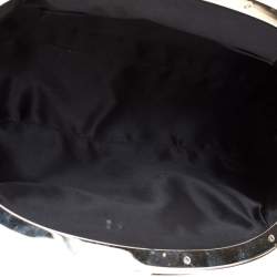 Pre Owned Valentino Black Beaded Embellished Satin Crystal Wood Frame Bag