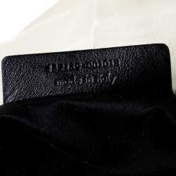 Pre Owned Yves Saint Laurent Beige Leather Rive Gauche Mombasa Shoulder Bag