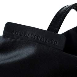 Pre Owned Valentino Navy Blue Sequin Small Petale Tote