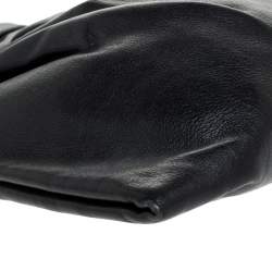 Pre Owned Valentino Black Leather Noeud d'Amour Shoulder Bag