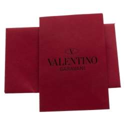 Pre Owned Valentino Dark Beige Leather Bow Top Handle Bag