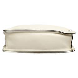 Pre Owned Valentino Cream Leather Rockstud Tote