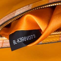 Pre Owned Valentino Multicolor Native Print Couture 1975 Leather Medium Glam Lock Shoulder Bag