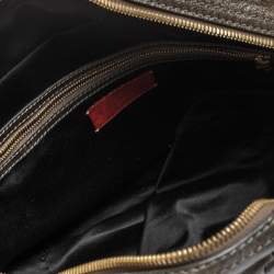Valentino Metallic Leather Studded Satchel