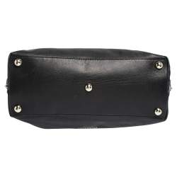 Pre Owned Valentino Black Leather Rockstud Satchel