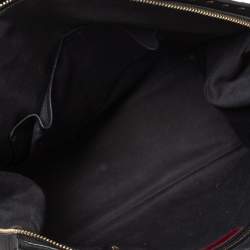 Pre Owned Valentino Black Leather Medium Rockstud Satchel