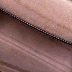 Pre Owned Valentino Pink Leather Rockstud Shoulder Bag