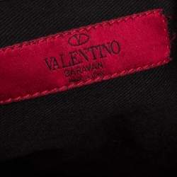 Pre Owned Valentino Pink Leather Bow Hobo