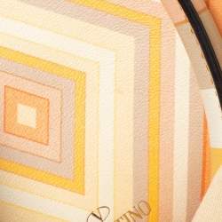 مملوكة مسبقًا Valentino Multicolor Leather Small Native Couture 1975 Rockstud Tote