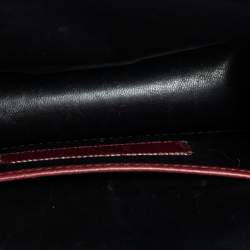 Pre Owned Valentino Multicolor Leather Mini Colorblock Rockstud Glam Lock Bag