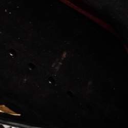 Pre Owned Valentino Black Quilted Soft Crackle Leather Small Rockstud Spike Shoulder Bag