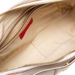 مملوكة مسبقًا حقيبة فالنتيو كاتش كريست ال جلد أبيض