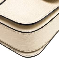 Pre Owned Valentino Beige Leather Small B-Rockstud Shoulder Bag