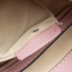 Pre Owned Valentino Pink Leather Rockstud Trapeze Tote