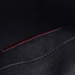 Pre Owned Valentino Black Leather Rockstud Crossbody Bag