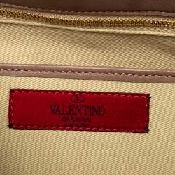 مملوكة مسبقًا Valentino Multicolor Python Aphrodite Top Handle Bag