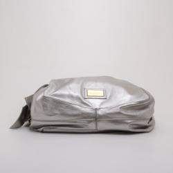 Pre Owned Valentino Silver Nuage Bow Tote 