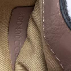 Pre Owned Valentino Brown Pony Hair Rockstud Flap Clutch Bag