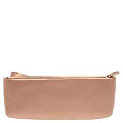 مملوكة مسبقًا حقيبة كلتش فالنتينو فيونكة ساتان وردي نود