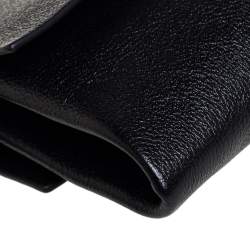 Pre Owned Valentino Black Leather Vring Belt Bag